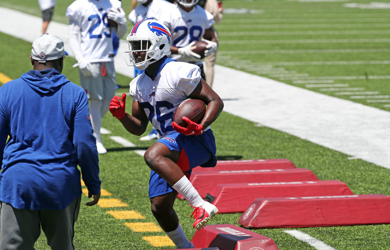 Buffalo Bills minicamp at Highmark Stadium